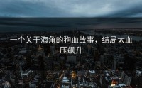 一个关于海角的狗血故事，结局太血压飙升