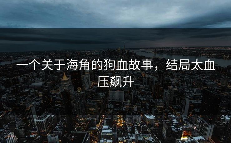 一个关于海角的狗血故事，结局太血压飙升